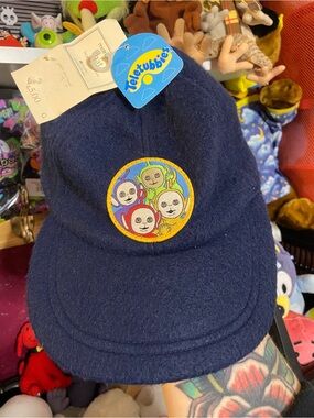 Teletubbies Navy Kids Cap with Embroidered Character Patch